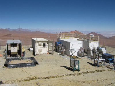 For two months, the Self-Kontained Instrument Platform is the high-altitude home of nearly two dozen instruments for the RHUBC-II campaign on Cerro Toco.