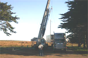 ARM operations staff prepare the ARM Mobile Facility in Point Reyes, California, for delivery to Africa, upon the successful conclusion of the first field campaign.