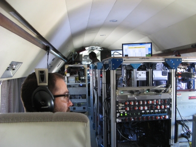 Instruments filled the cabin of the G-1.