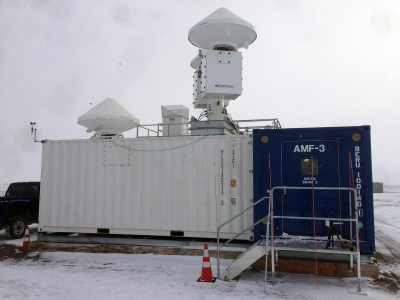 The AMF3 is the newest of the ARM mobile facilities and will be stationed on the North Slope for an extended period.