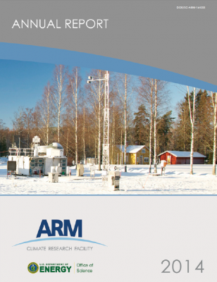 The 2014 ARM Annual Report features the second ARM Mobile Facility in Hyytiälä, Finland.