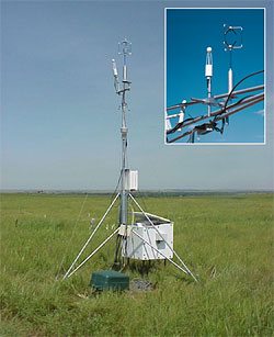 Seven new 13-foot flux towers will be installed for CLASIC.