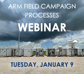 Recording Available: ARM Field Campaign Processes Webinar