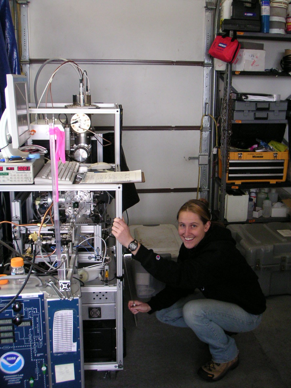 Allison C. Aiken at Storm Peak Laboratory