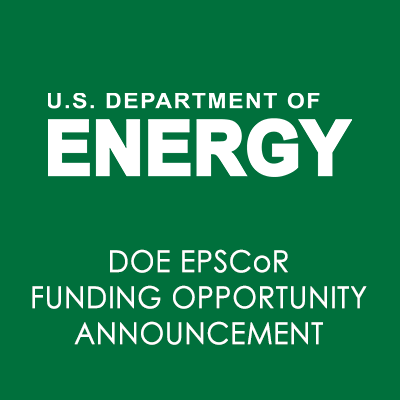 Image for U.S. Department of Energy EPSCoR funding opportunity announcement