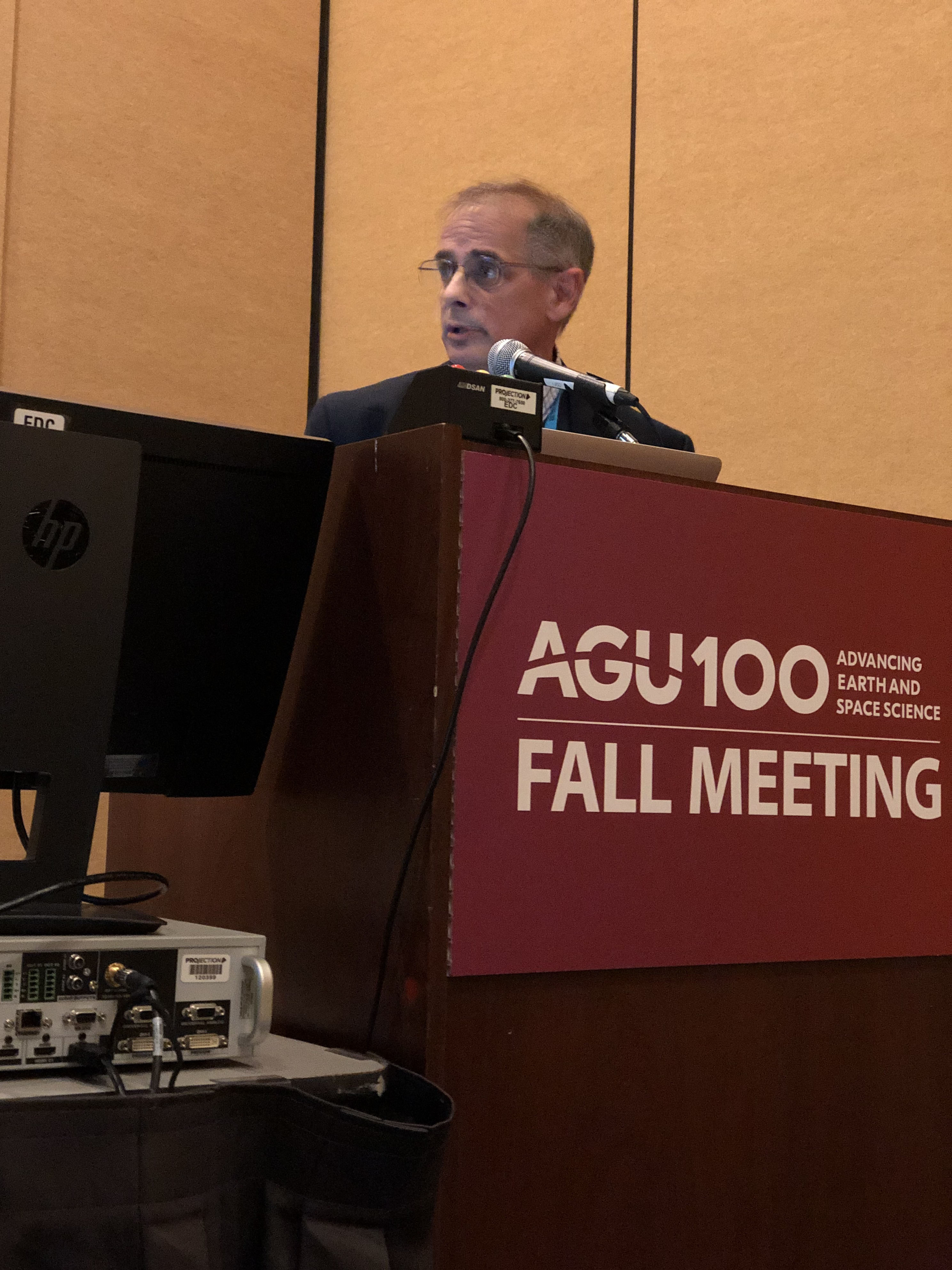 Jim Mather at AGU 2019