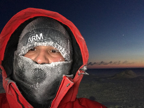 Tercio Silva during MOSAiC expedition