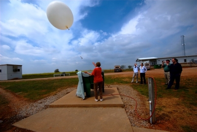 Radiosonde launches were a regular part of MC3E.