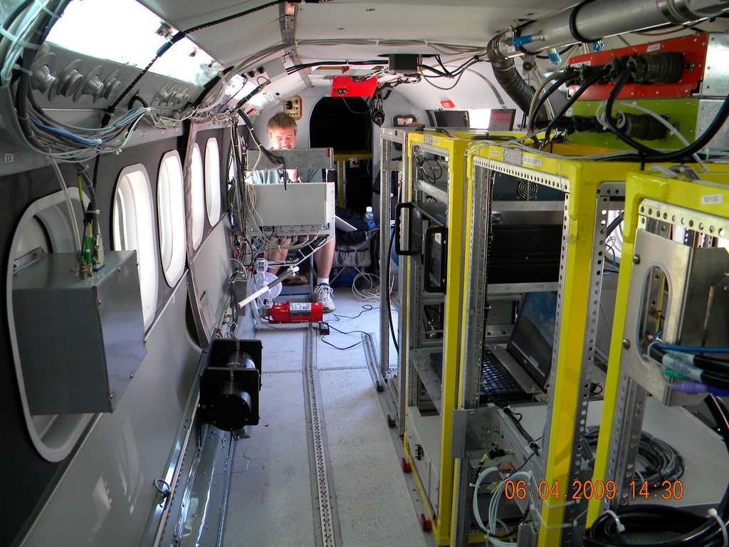 RACORO instruments inside the Twin Otter aircraft