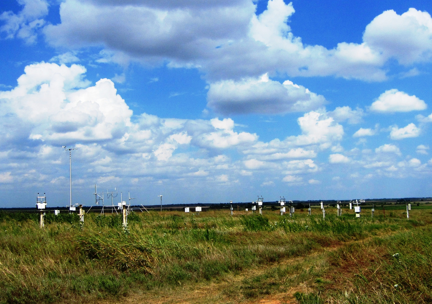 Southern Great Plains shallow cumulus clouds