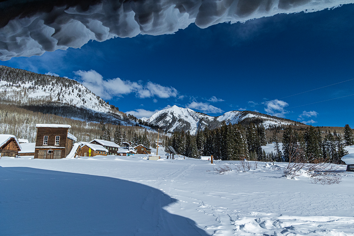 The town of Gothic, Colorado