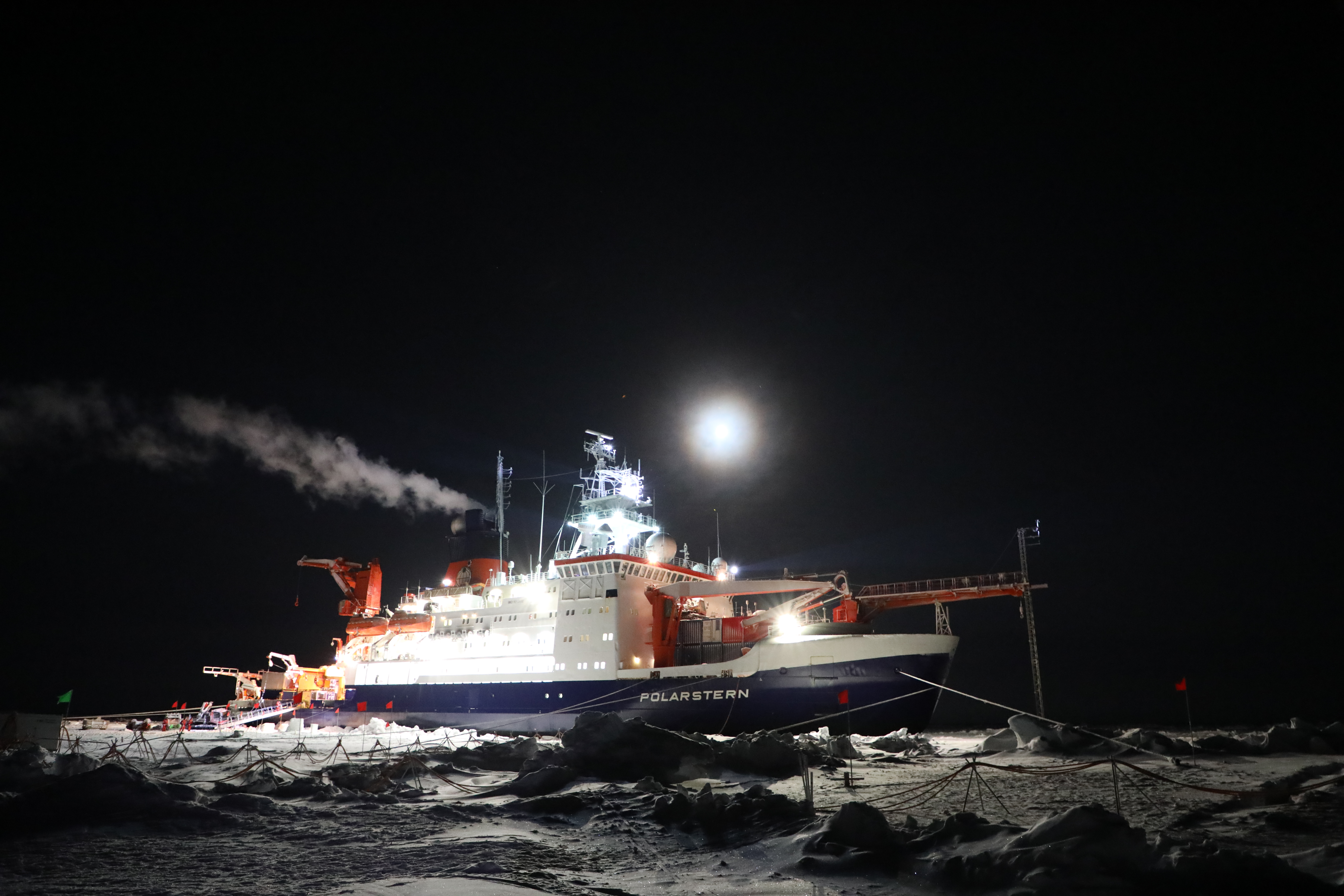 R/V Polarstern icebreaker during MOSAiC