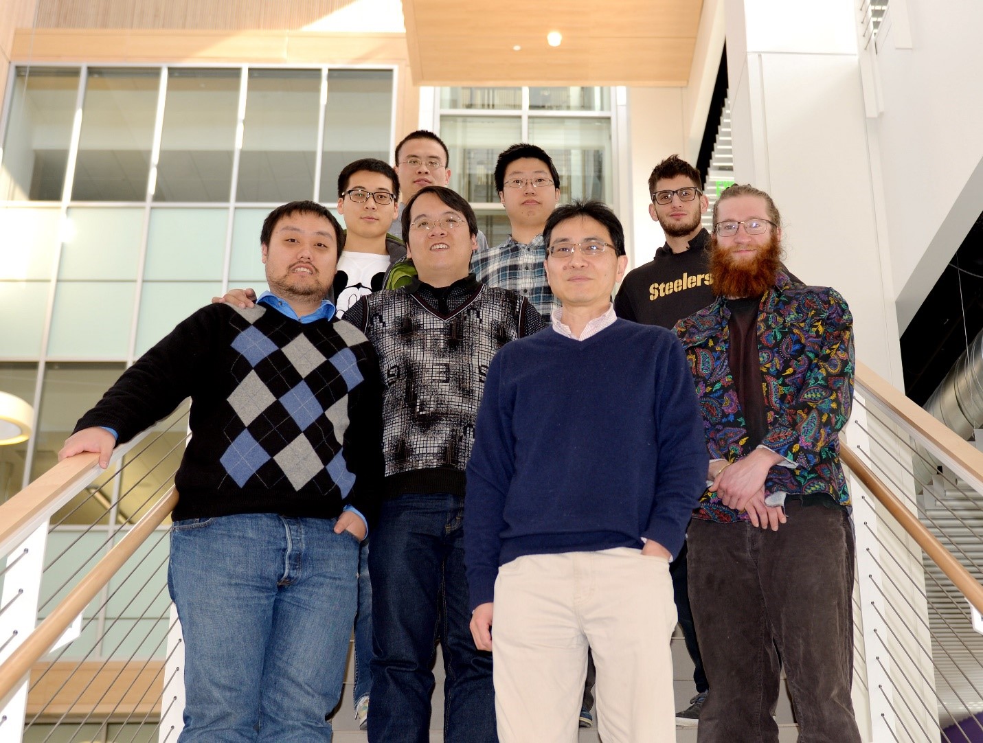 Xiaohong Liu with his research group