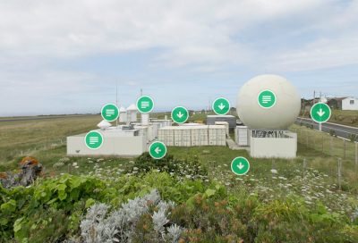 A click of the mouse takes users on a virtual tour of the entire Eastern North Atlantic site.