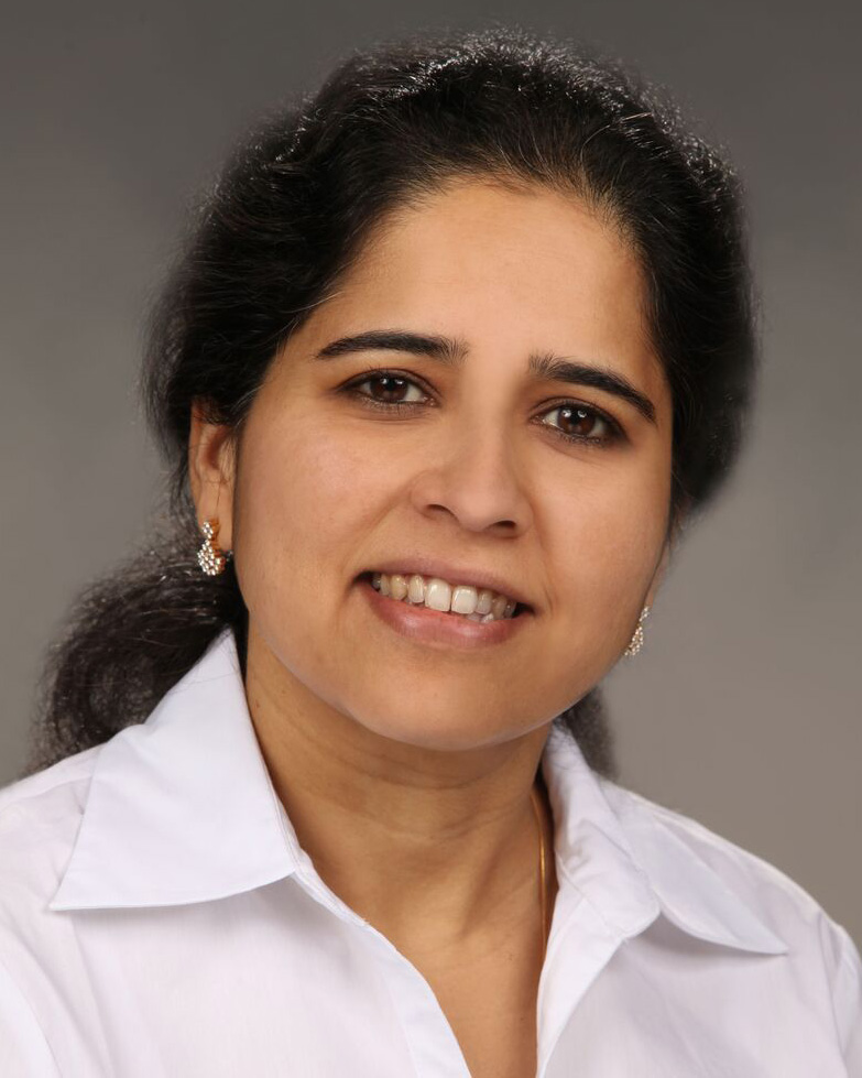 Chitra Sivaraman poses for a portrait.
